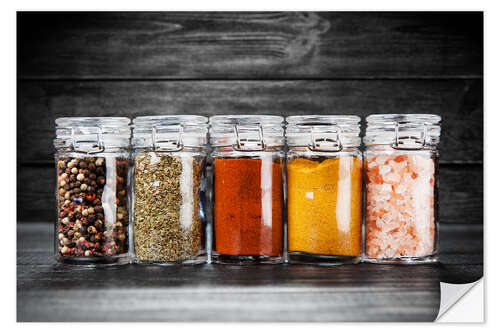 Autocolante decorativo Spices in glass