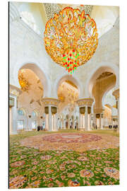 Magnettafel Sheikh Zayed Moschee in Abu Dabi