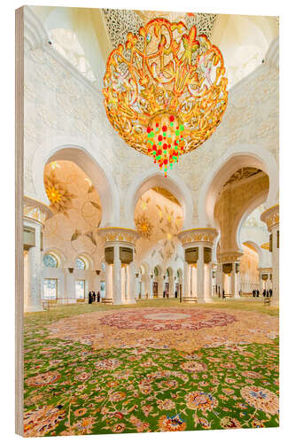Puutaulu Sheikh Zayed mosque in Abu Dabi