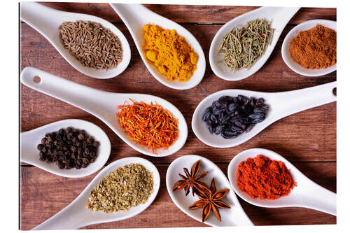 Galleriprint Spices in ceramic bowls