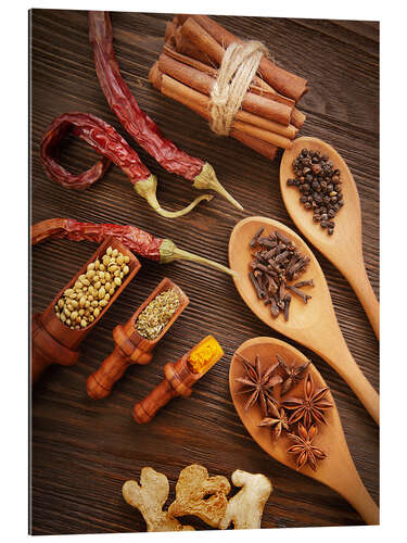 Gallery print Spices Still Life