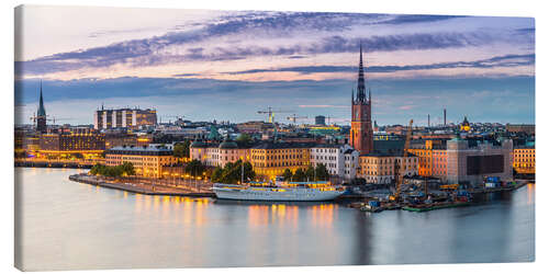 Leinwandbild Altstadt (Gamla Stan) in Stockholm, Schweden