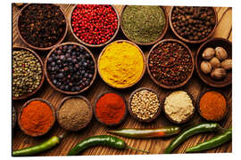 Magnettafel Scharfe Gewürzmischung