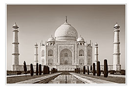 Tableau  Taj Mahal au lever du soleil