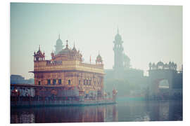 Foam board print Golden Temple of Amritsar