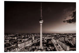 Hartschaumbild Berliner Fernsehturm