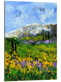 Magnettafel Berge in der Provence