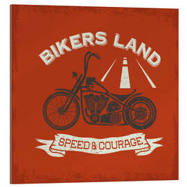 Galleriprint Bikers Land