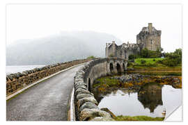 Wall sticker Eilean Donan Castle in Scotland