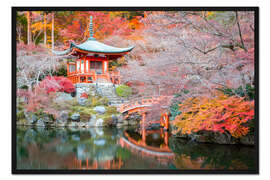 Gerahmter Kunstdruck Daigoji Tempel Shingon in daigo, Kyoto