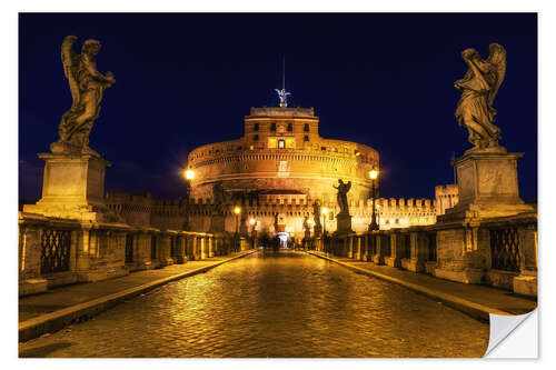 Wall sticker Ponte Sant'Angelo in Rome