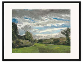 Gerahmter Kunstdruck In den Dünen (In de Duinen). Den Haag