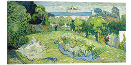 Tableau en plexi-alu Le Jardin de Daubigny