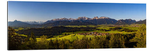 Quadro em plexi-alumínio Bavarian Landscape