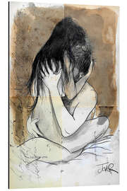 Magnettafel Karte der Liebe