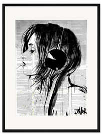 Gerahmter Kunstdruck Super sonic