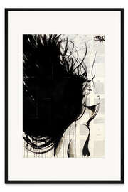 Gerahmter Kunstdruck Ein kalter Wind