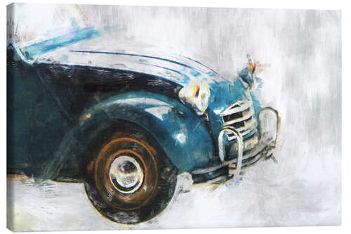 Canvas print Oldtimer front