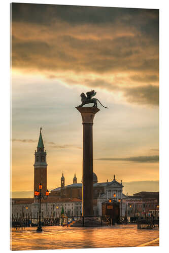 Acrylic print Basilica Di San Giogio Maggiore in Venice