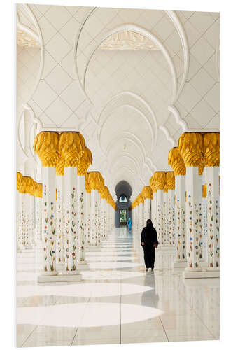 PVC print Sheikh Zayed Mosque in Abu Dhabi