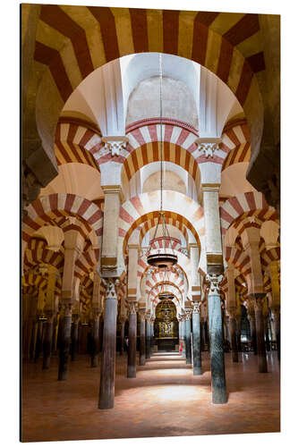 Tableau en aluminium Mosquée-cathédrale de Cordoue, La Mezquita