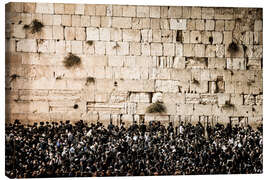 Canvas print wailing wall