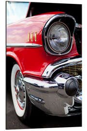 Magnettafel roter Oldtimer