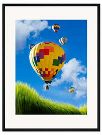 Gerahmter Kunstdruck Auf und davon!