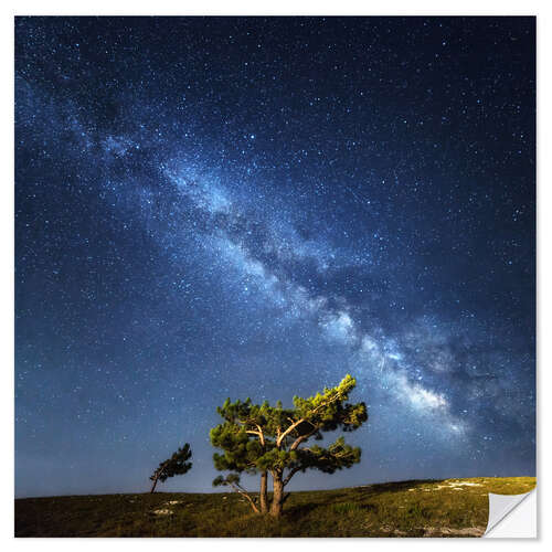 Wall sticker Milky Way in Crimea