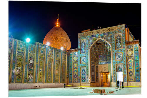 Gallery print Shah Cheragh, a funerary monument and mosque in Shiraz, Iran