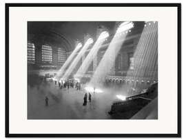 Gerahmter Kunstdruck Grand Central Railroad Station