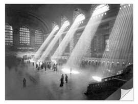 Selvklebende plakat Grand Central Railroad Station