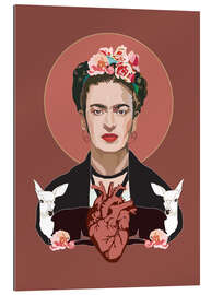 Gallery print Frida Kahlo&#039;s heart