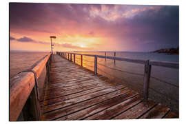 Magnettafel Bodensee Sonnenuntergang I
