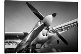 Gallery print Engine of a propeller-driven aircraft