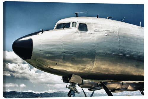 Tableau sur toile Avion DC-7 Douglas