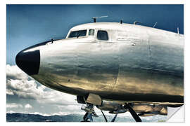 Muursticker DC-7 Douglas Aircraft