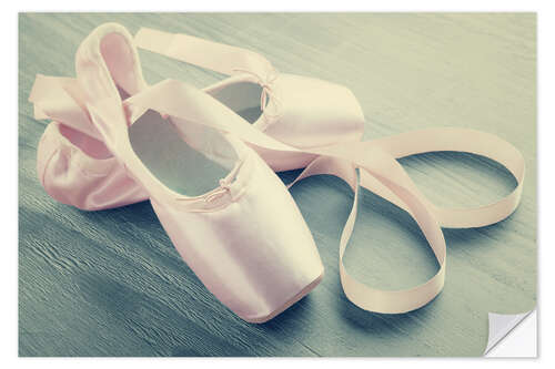 Sticker mural Ballet shoes I