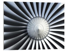 Gallery print An aircraft engine