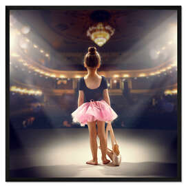 Gerahmter Kunstdruck Im Rampenlicht