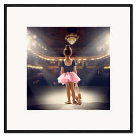Gerahmter Kunstdruck Im Rampenlicht