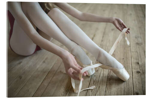 Acrylic print Ballet Shoes II