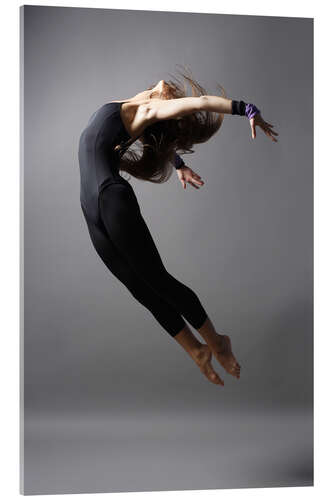 Akrylbillede Hovering in dance