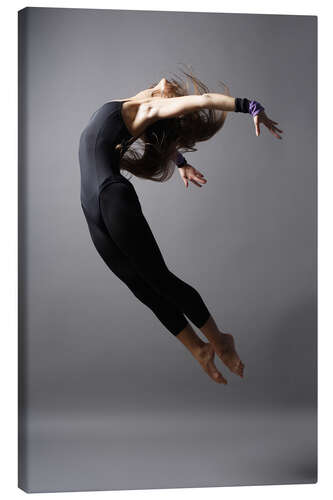 Canvas print Hovering in dance