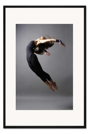 Gerahmter Kunstdruck Schwebend im Tanz