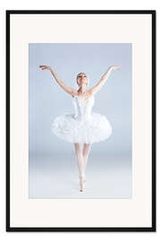 Gerahmter Kunstdruck Geburt des Schwans