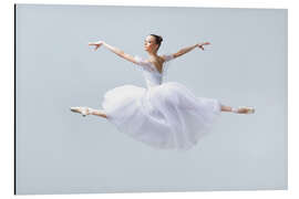 Magnettafel Weiße Pose