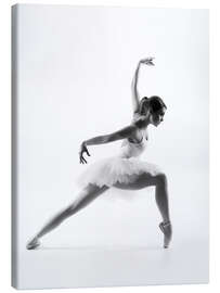 Lærredsbillede  Smuk balletdanser