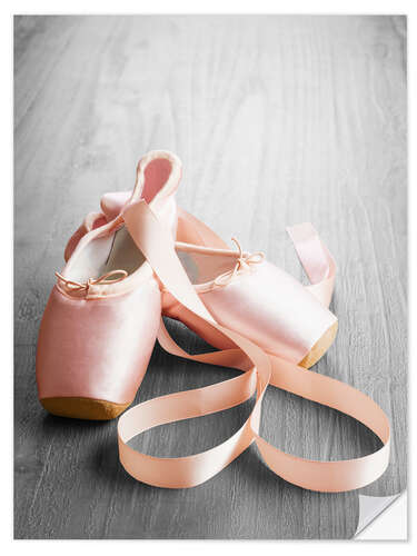 Vinilo para la pared Zapatillas de bailarina