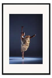 Gerahmter Kunstdruck Balance Akt